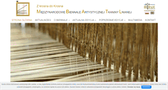 Desktop Screenshot of len.muzeumrzemiosla.pl
