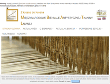 Tablet Screenshot of len.muzeumrzemiosla.pl
